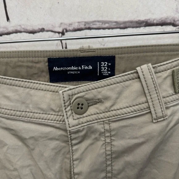 Abercrombie & Fitch Cargo Parachute Pants SZ 32 NEW - Picture 4 of 5